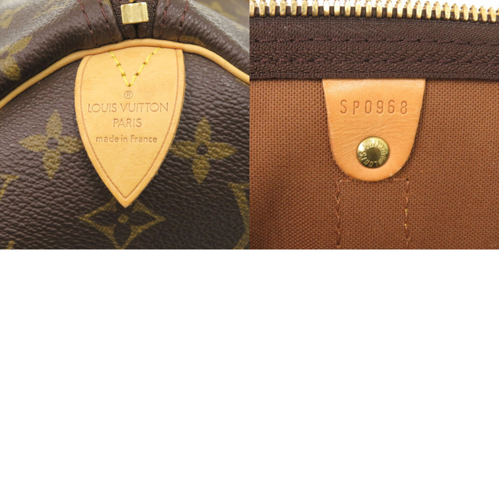LOUIS VUITTON Authentic Brown Monogram Keepall 45 Boston Bag - Picture 10 of 10
